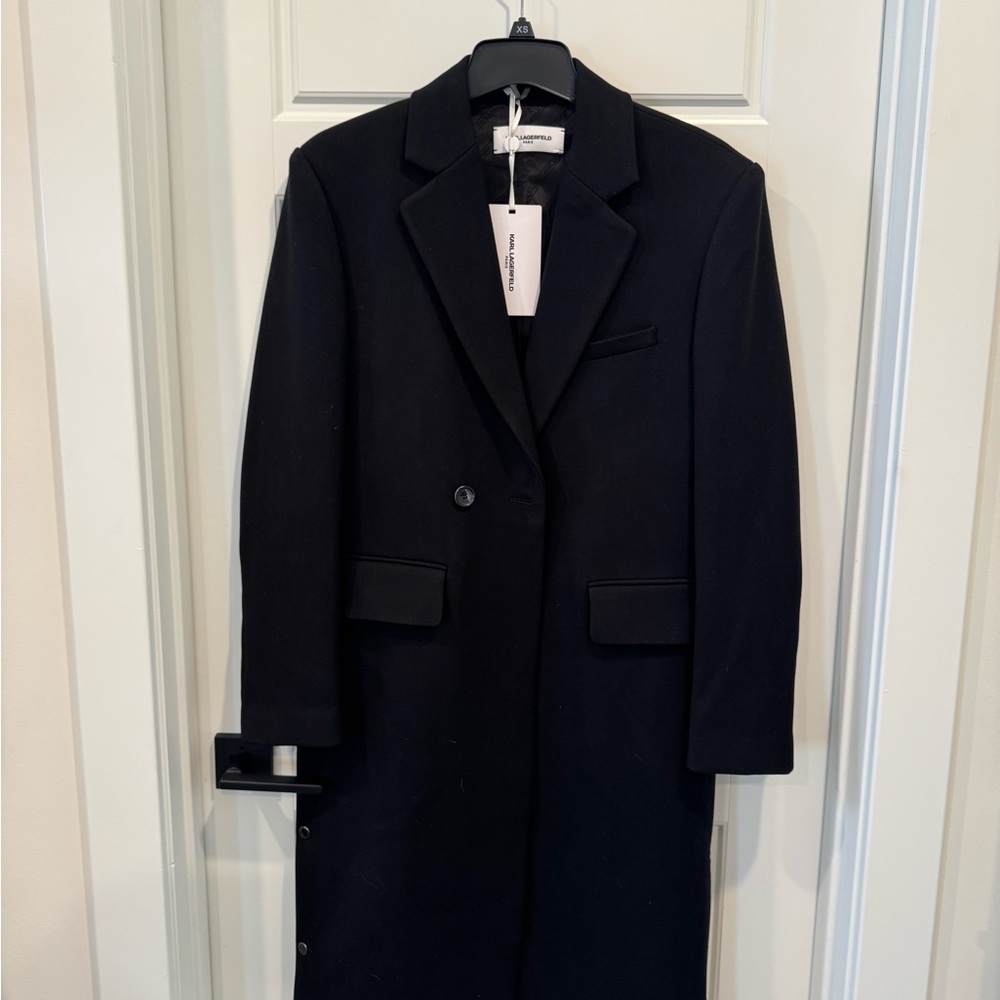 Karl Lagerfeld Elegant Black Jacket